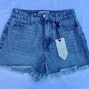 Blue Denim Women's Shorts